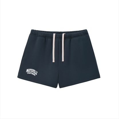 Basic 2 White Maysville Essential Fleece Drawstring Sweatshorts