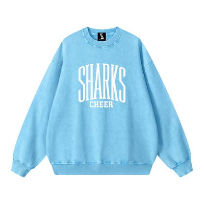 Snow Washed Oversized Sweatshirt