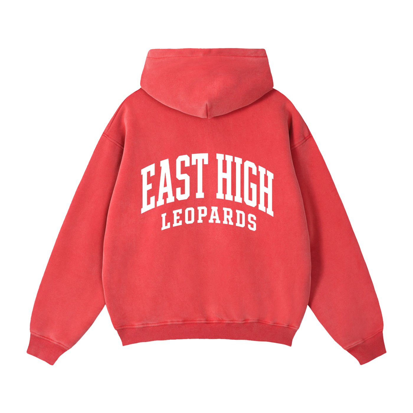 Zip-Through Boxy Fleece Hoodie
