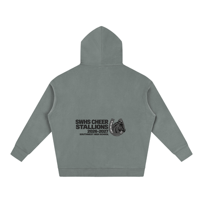 Vector Star Front Southwest Oversize Fleeced Hoodie