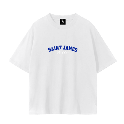 Cursive Saint James Unisex Seamless T-Shirt