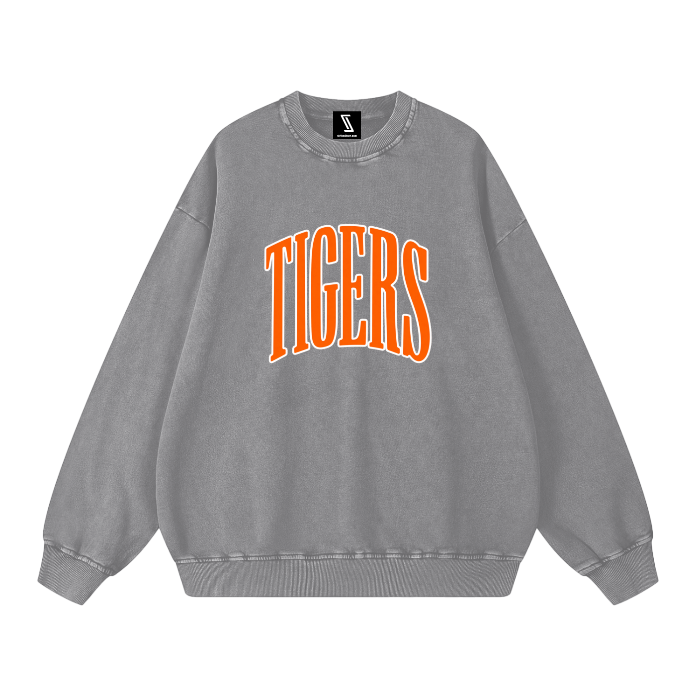 Snow Washed Oversized Sweatshirt