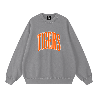 Snow Washed Oversized Sweatshirt