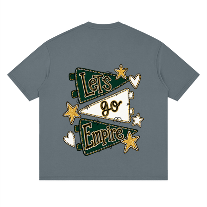 Lets Go Empire Oversized Drop Shoulder T-Shirt