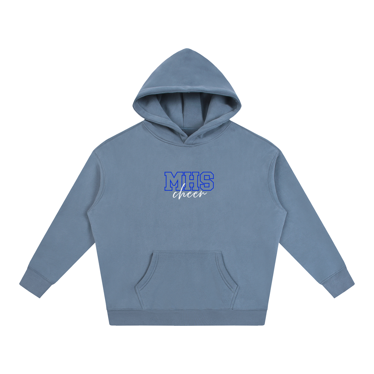 Cursive Front Mattituck Oversize Fleeced Hoodie