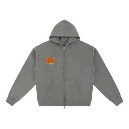 Star Cardinal Mooney Essential Fleece Zip-Through Hoodie