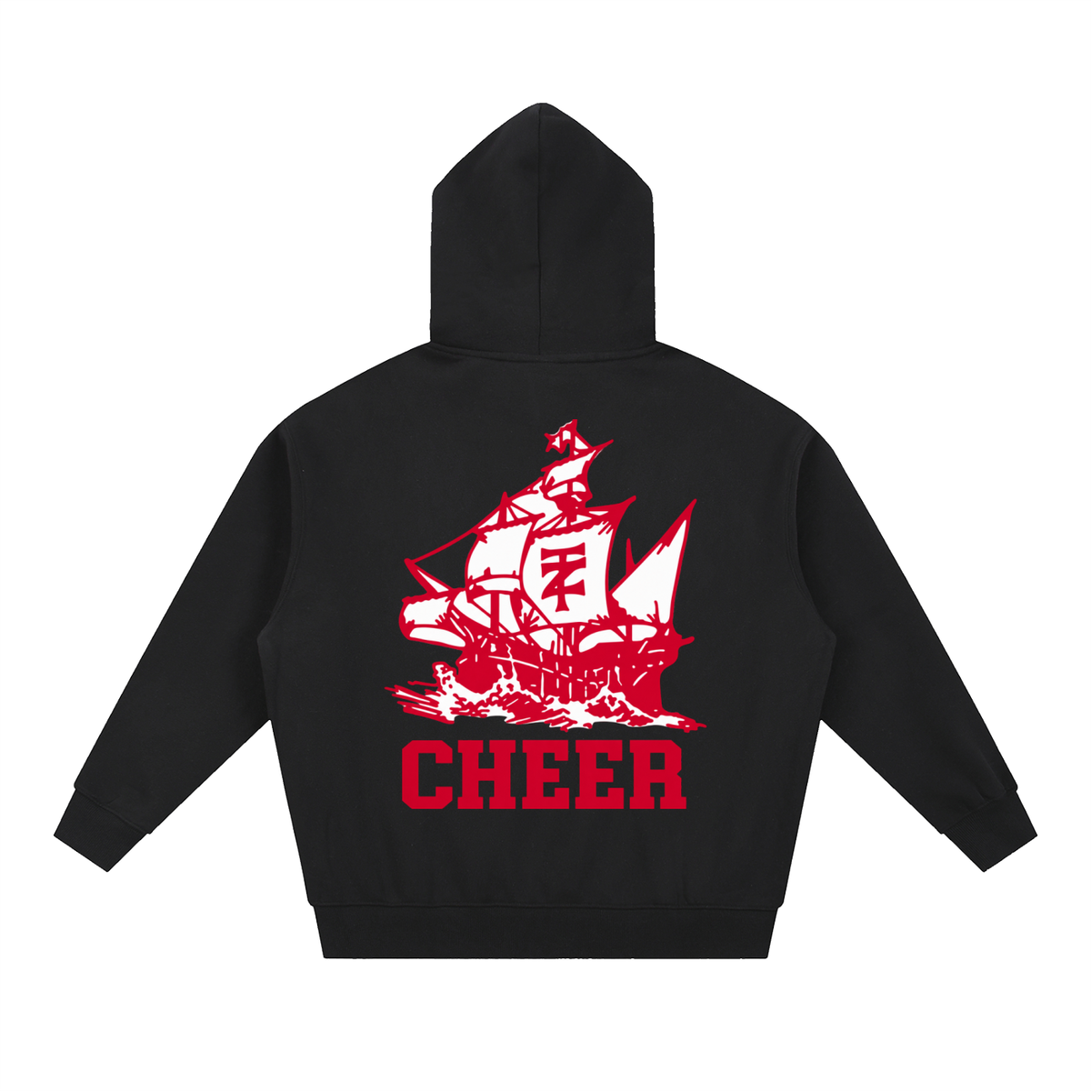 Simple Tappan Zee Essential Oversized Fleece Boxy Hoodie