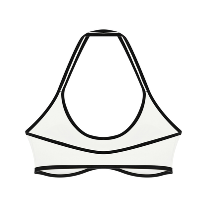 Strive Halter Color Block Sports Bra