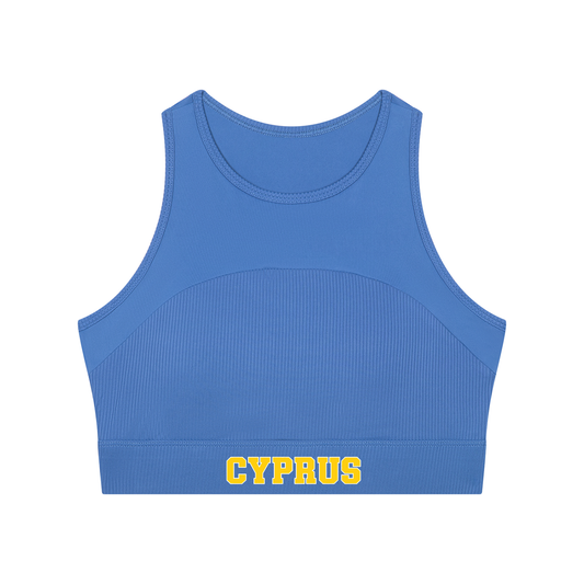 Cyprus Women’s Paneled Crop Yoga Tank Top
