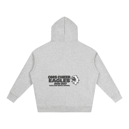 Vector Star Front Oakland Middle Oversize Fleeced Hoodie