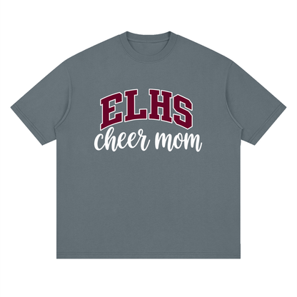 Cheer Mom East Lyme Oversized Drop Shoulder T-Shirt