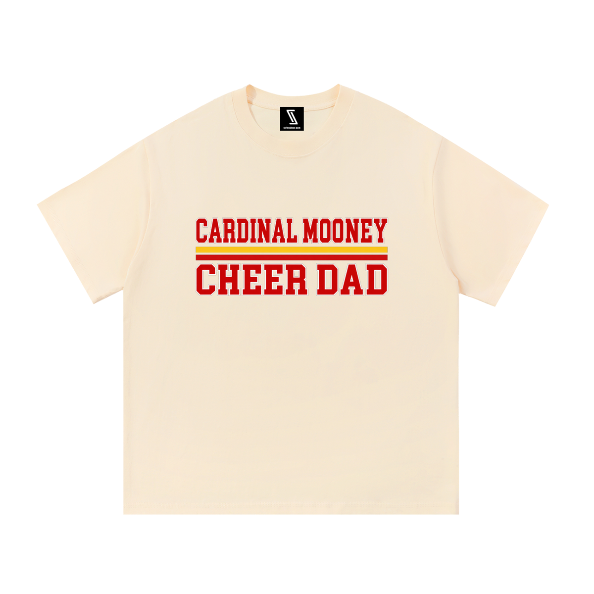 Dad Cardinal Mooney Essential Oversized Cotton T-Shirt