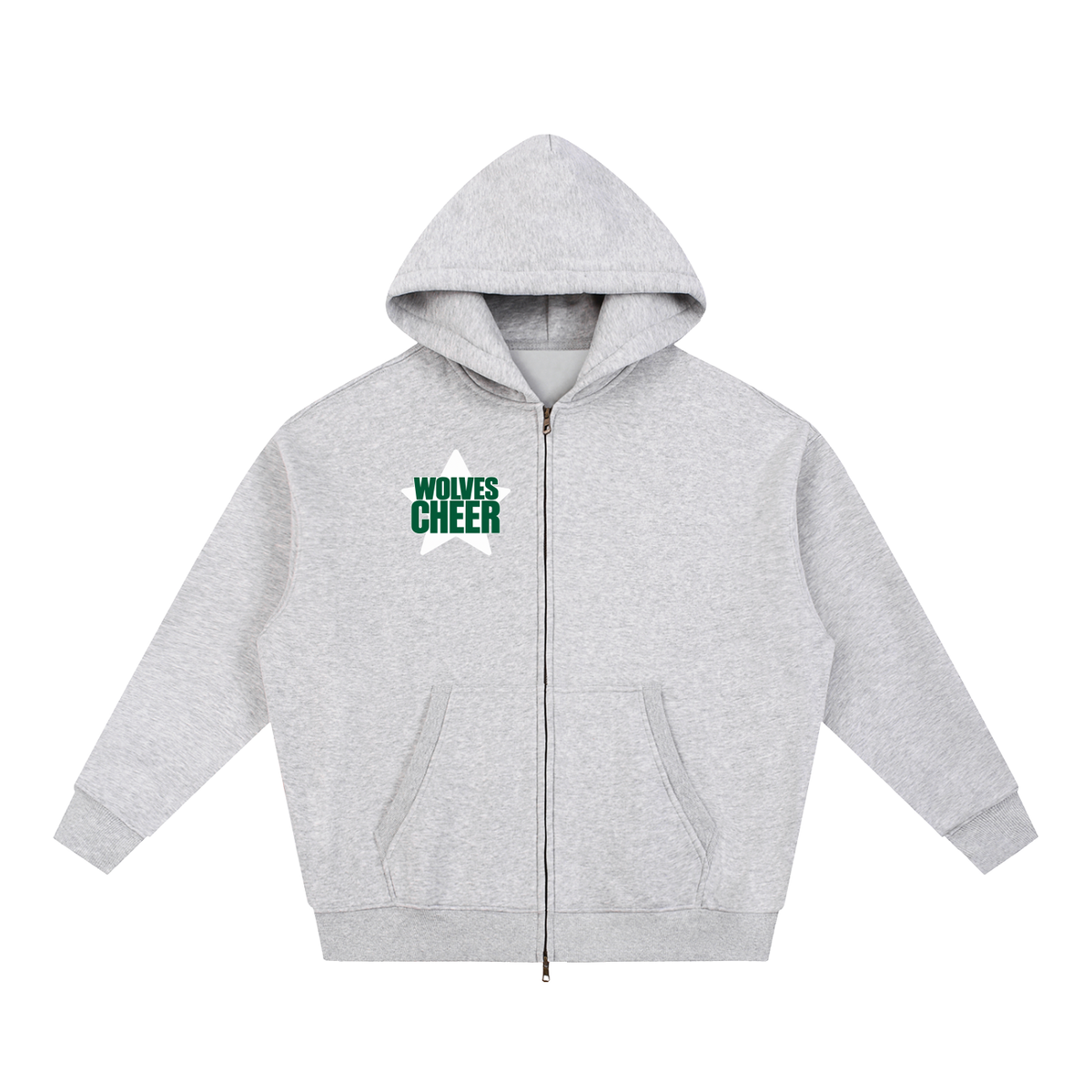Star Green River Essential Oversized Fleece Boxy Hoodie