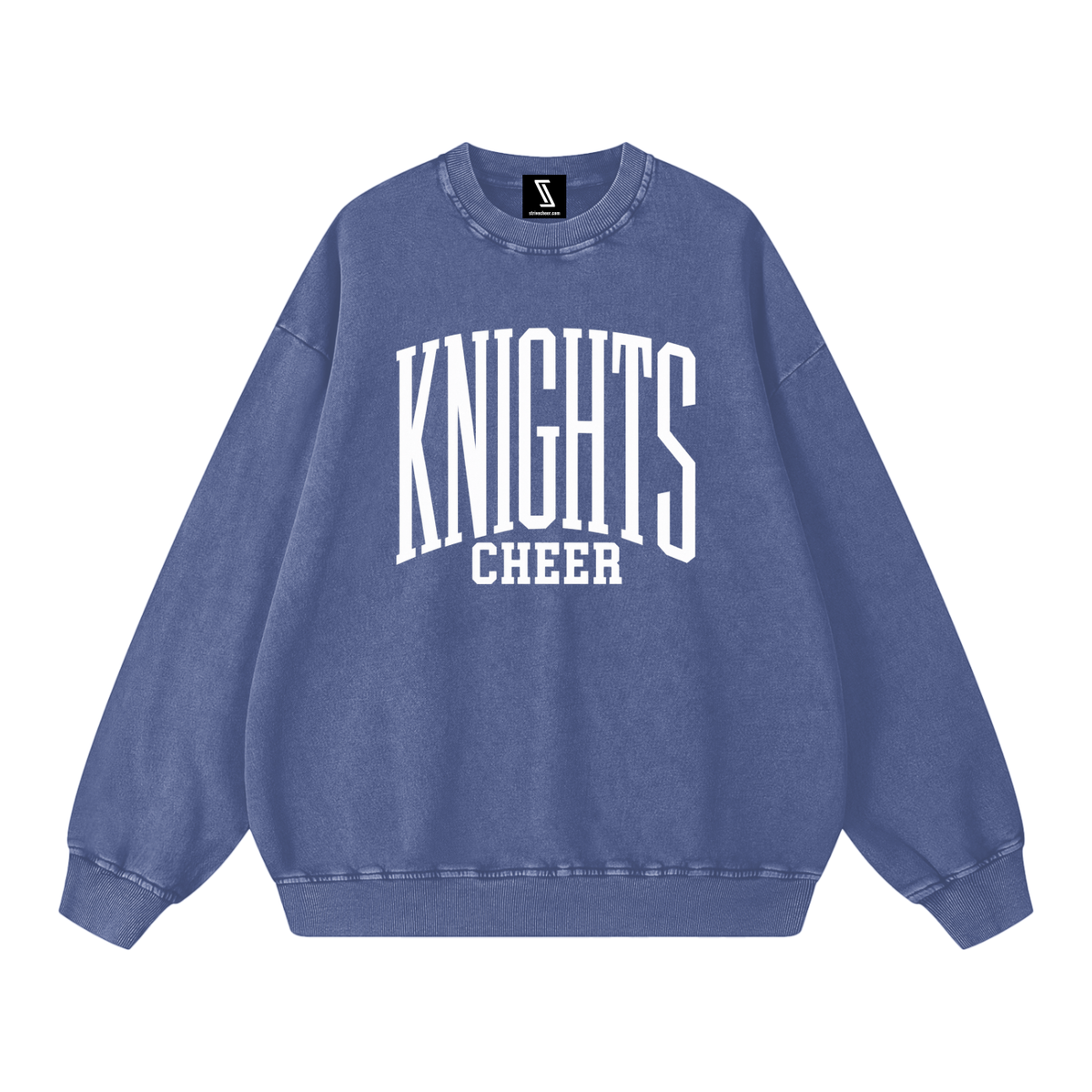 Basic 3 Nolensville Snow Washed Oversized Sweatshirt