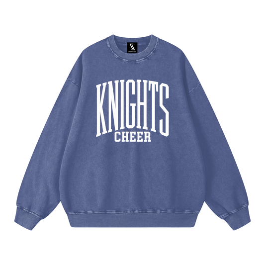 Basic 3 Nolensville Snow Washed Oversized Sweatshirt