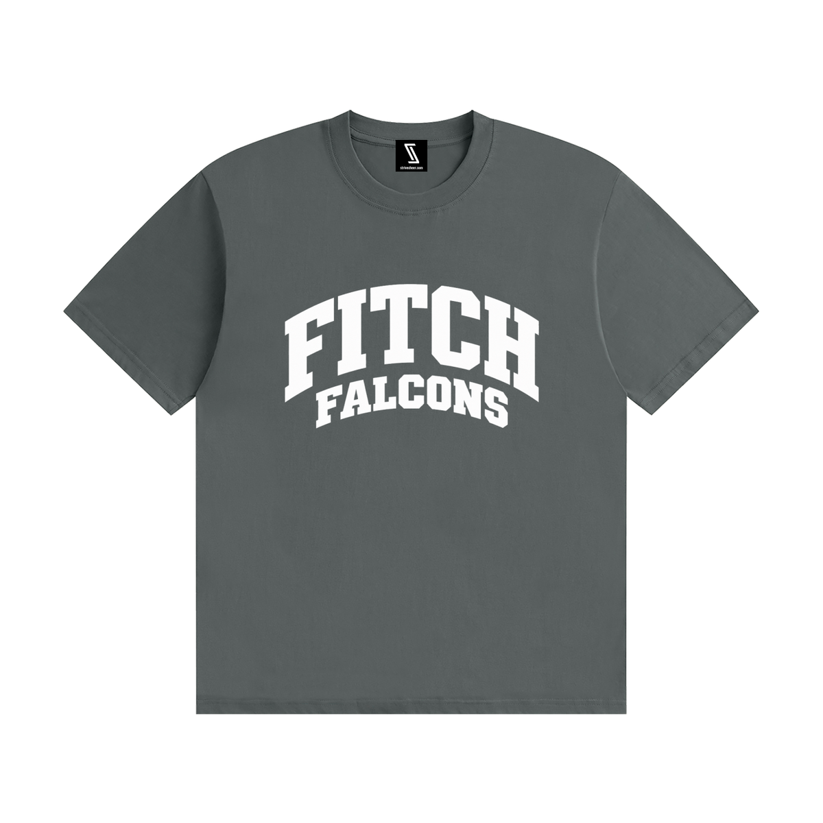 Basic 2 White Fitch Unisex Seamless Cotton T-Shirt