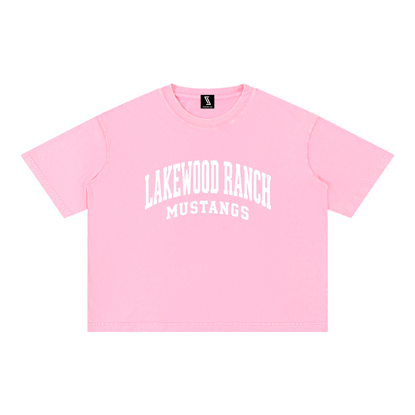 Mineral Wash Boxy Cotton T-Shirt