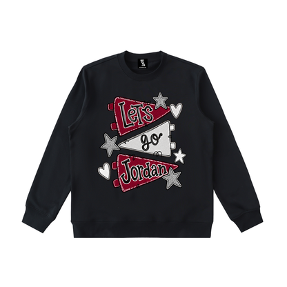 Lets Go Jordan Essential Heavyweight Crewneck Sweatshirt