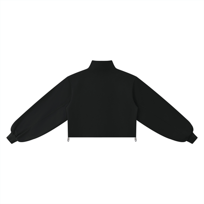 Women’s Mock-Neck Quarter-Zip Sweatshirt
