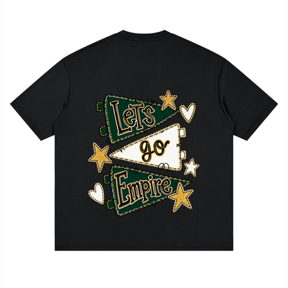 Lets Go Empire Oversized Drop Shoulder T-Shirt