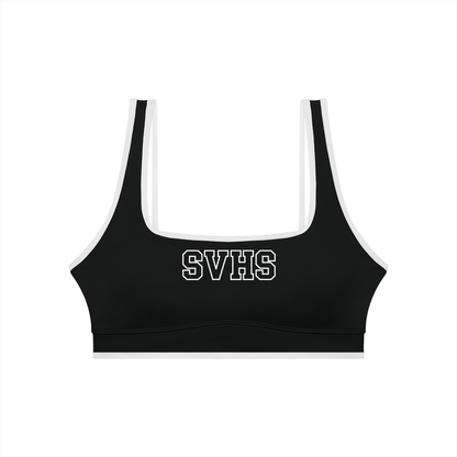Basic 4 Silver Valley Women's Color Block Yoga Sports Bra