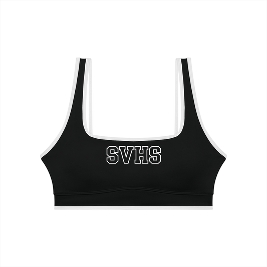 Basic 4 Silver Valley Women's Color Block Yoga Sports Bra