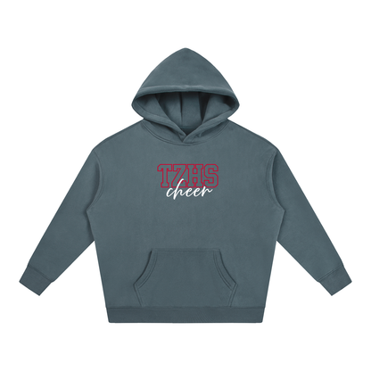 Cursive Front Tappan Zee Oversize Fleeced Hoodie