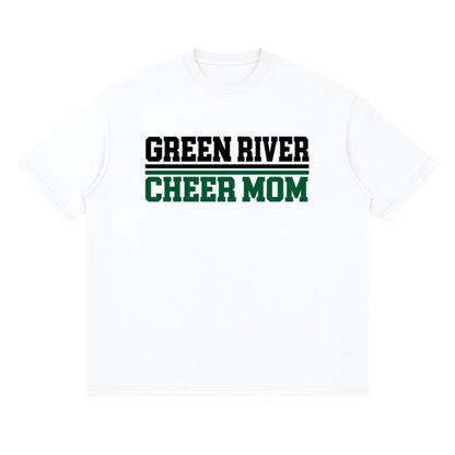 Mom Green River Oversized Drop Shoulder T-Shirt