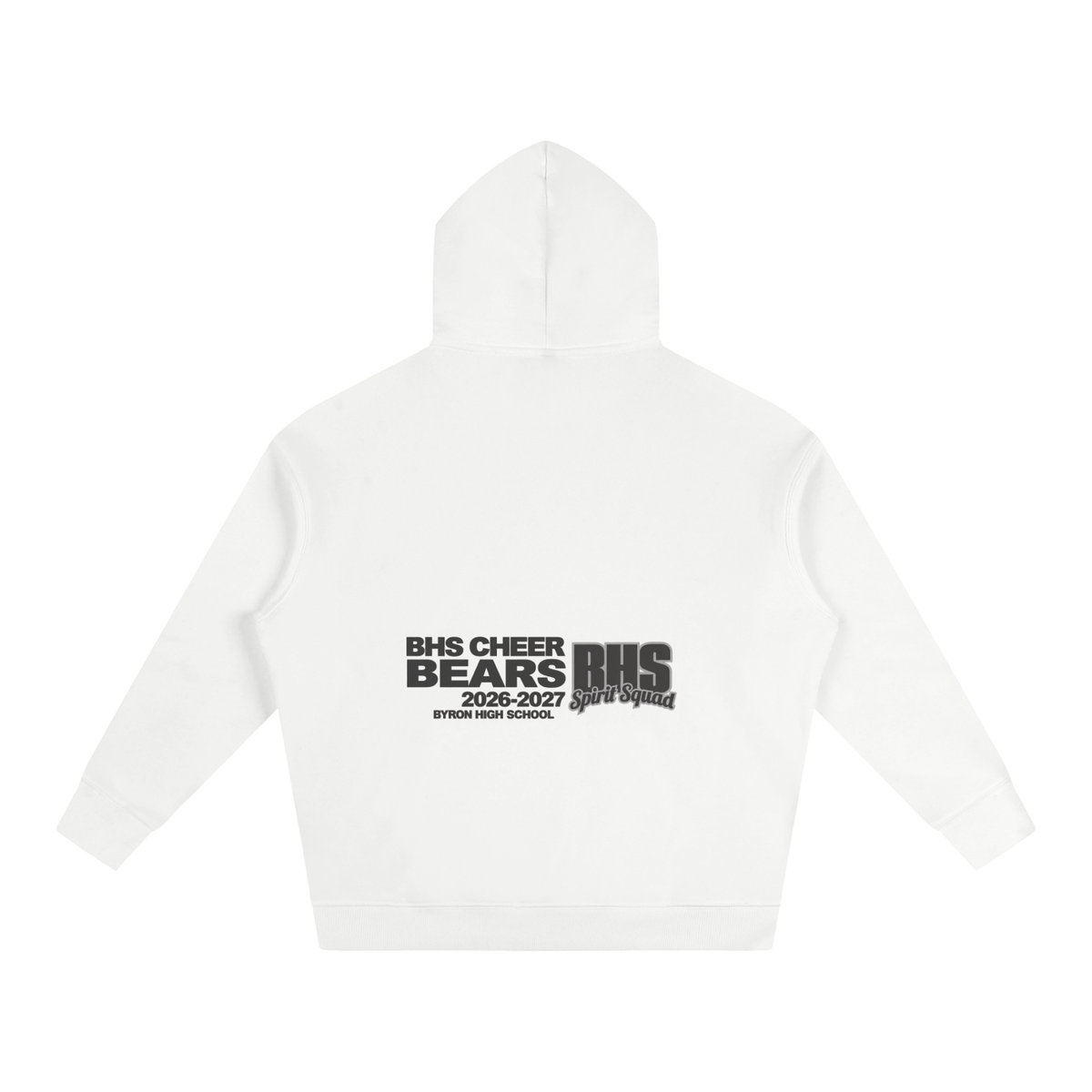 Vector Star Front Byron Oversize Fleeced Hoodie