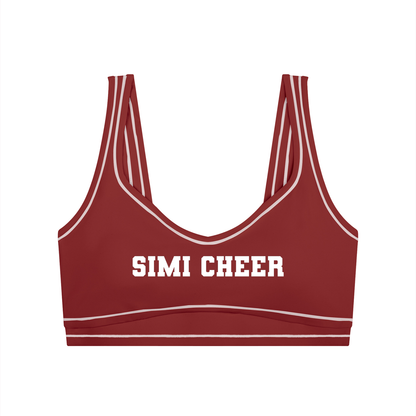 Women’s Topstitching Yoga Sports Bra