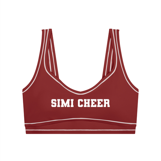 Women’s Topstitching Yoga Sports Bra