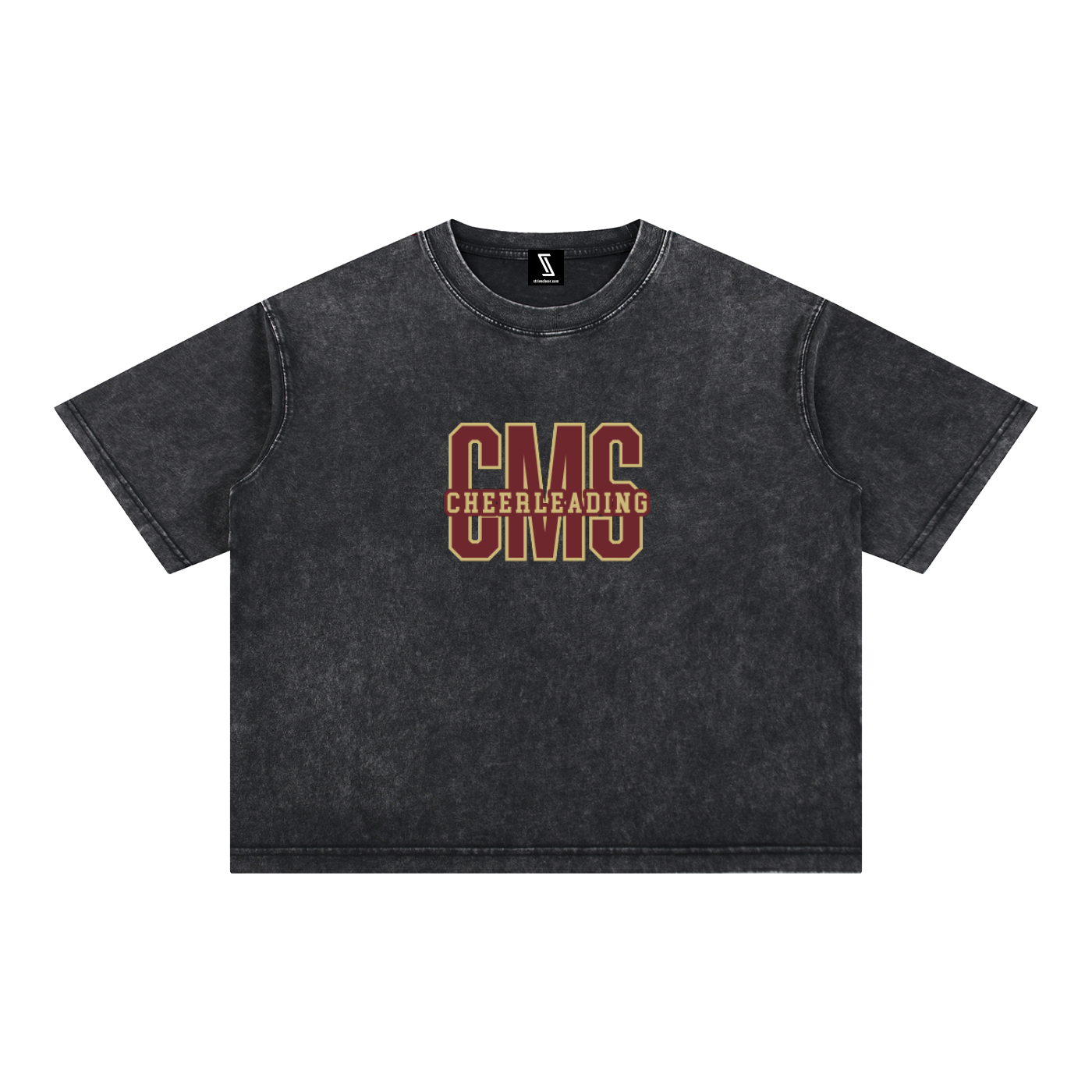 Mineral Wash Boxy Cotton T-Shirt