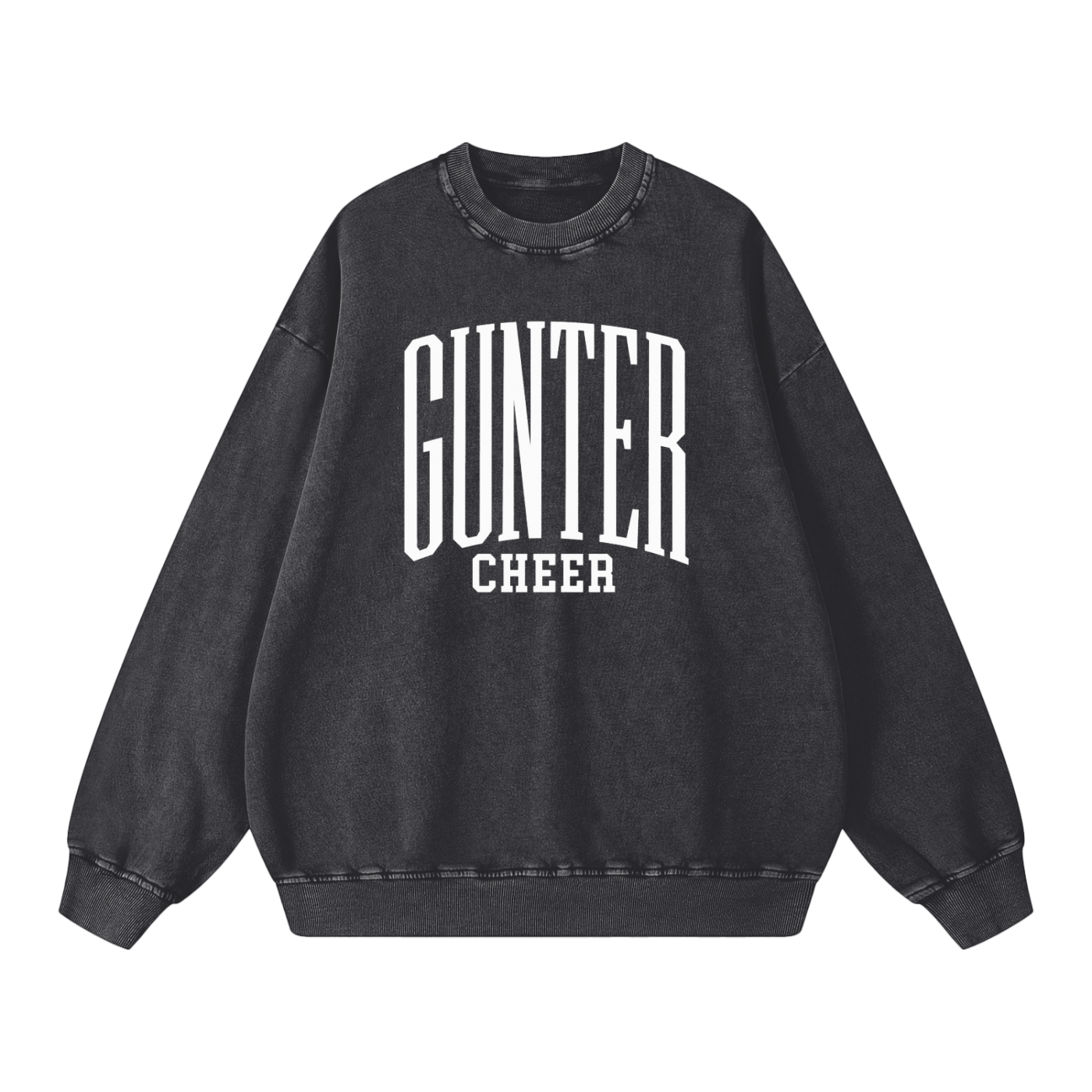 Basic 3 Gunter Snow Washed Oversized Sweatshirt