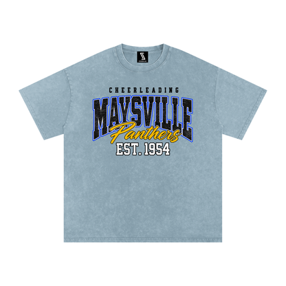 Vintage Maysville Snow Washed Oversized Cotton T-Shirt