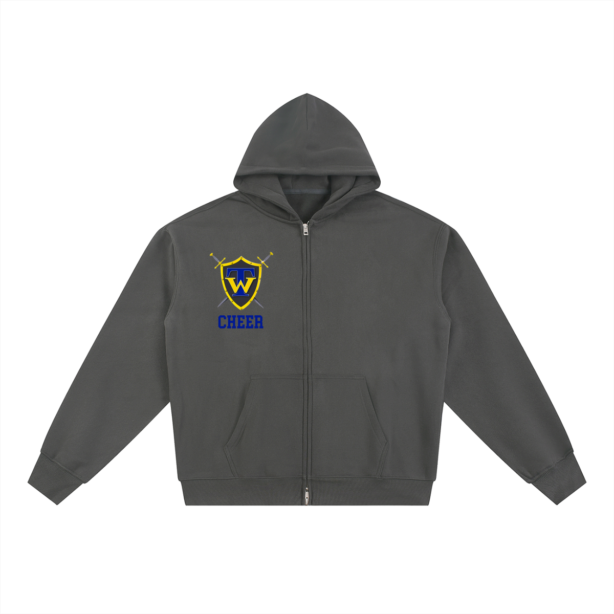 Year Taylorsville Essential Fleece Zip-Through Hoodie
