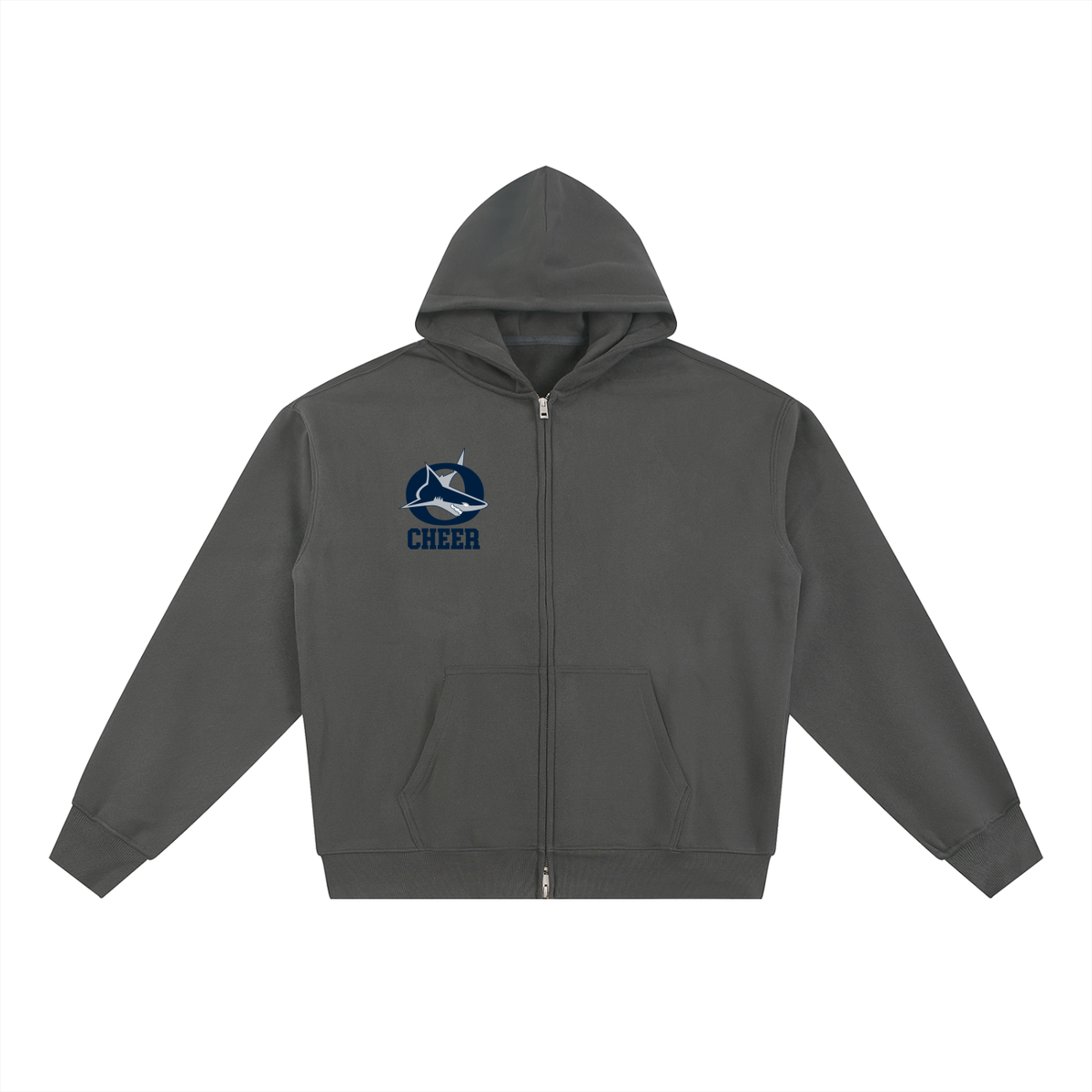 Simple Oasis Essential Fleece Zip-Through Hoodie