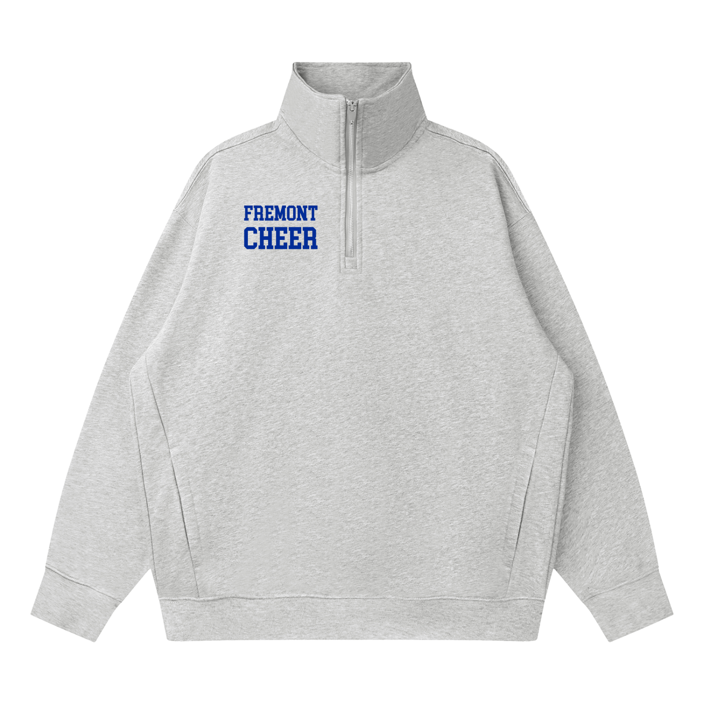 Quarter-Zip Drop Shoulder Sweatshirt