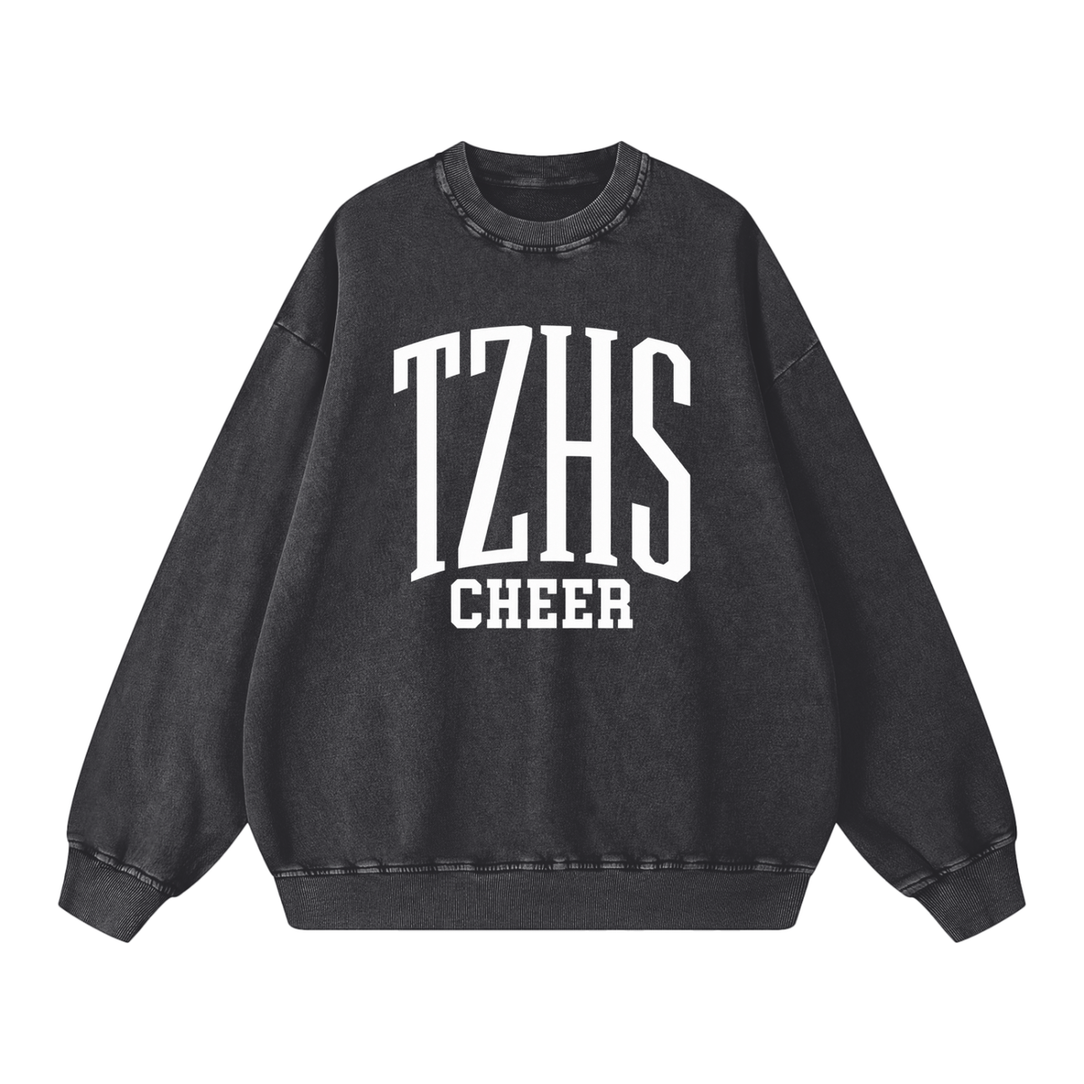 Basic 3 Tappan Zee Snow Washed Oversized Sweatshirt