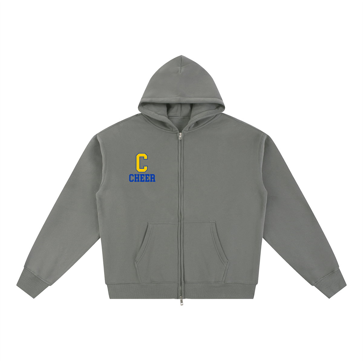 Year Charlotte Essential Fleece Zip-Through Hoodie