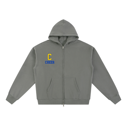Year Charlotte Essential Fleece Zip-Through Hoodie