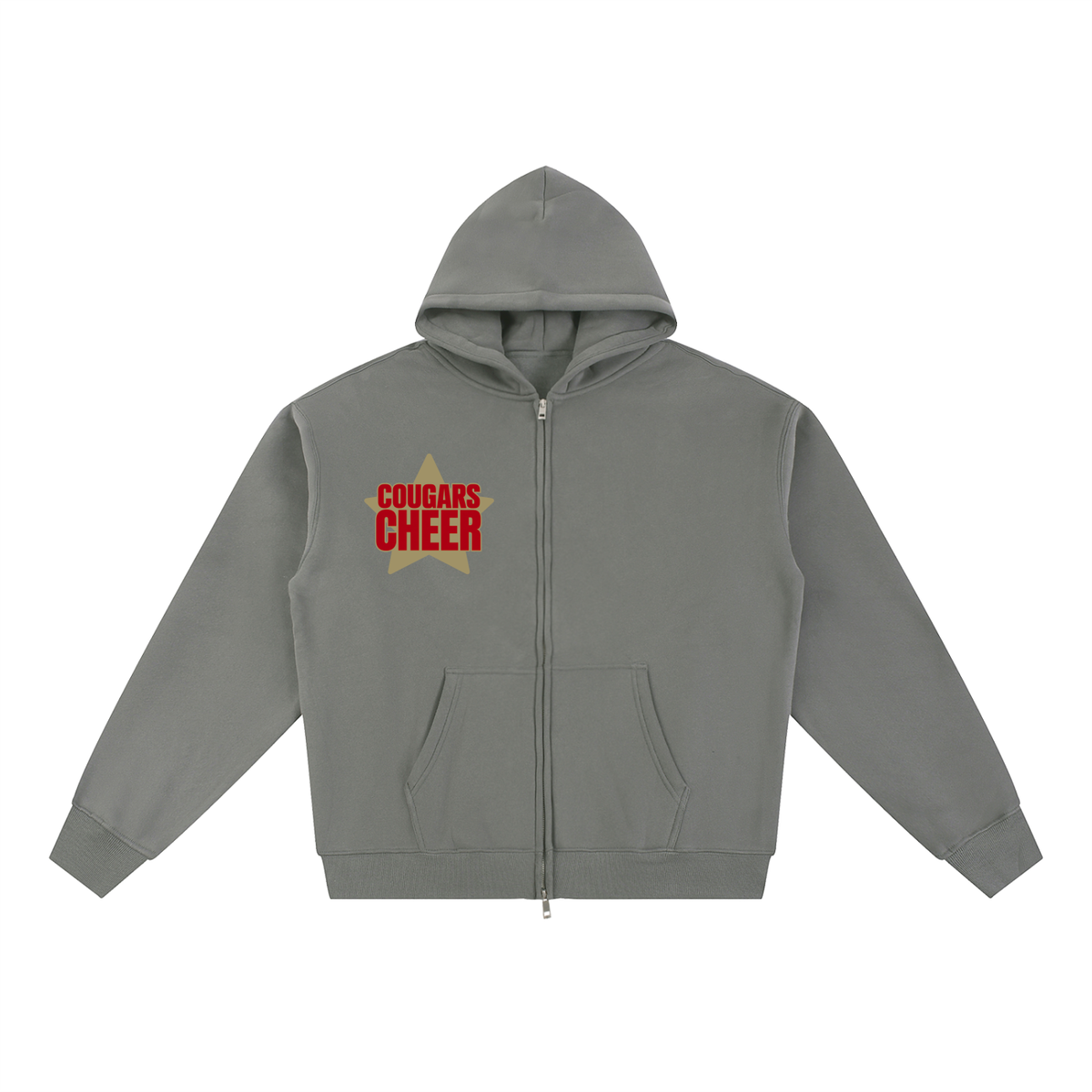 Star Cardinal Mooney Essential Fleece Zip-Through Hoodie