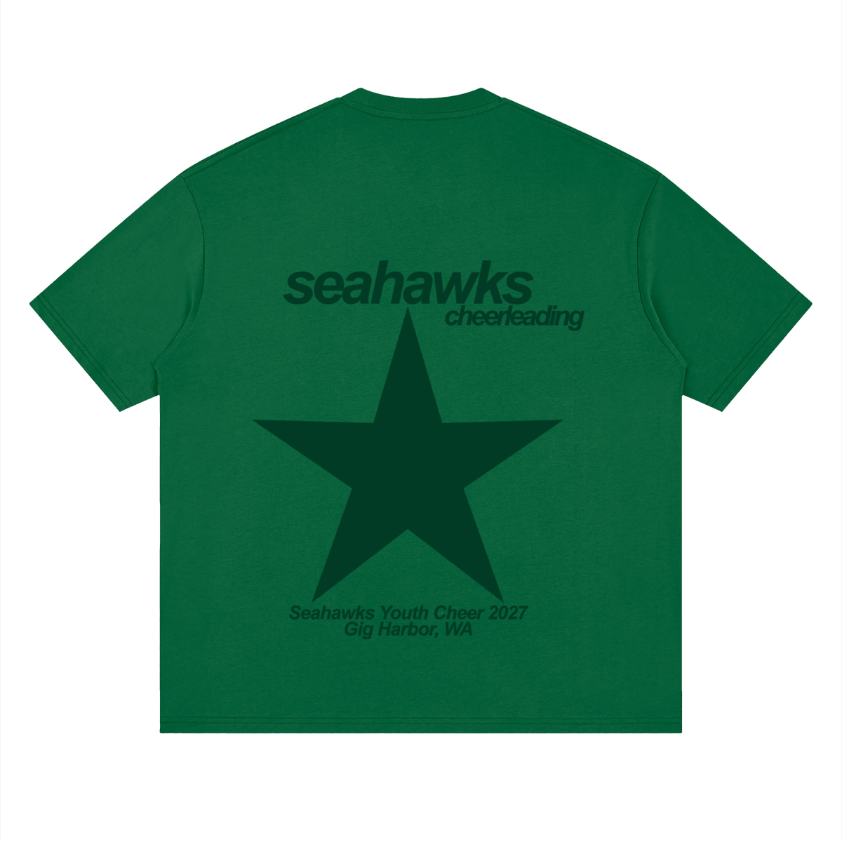 Big Star Seahawks Oversized Drop Shoulder T-Shirt