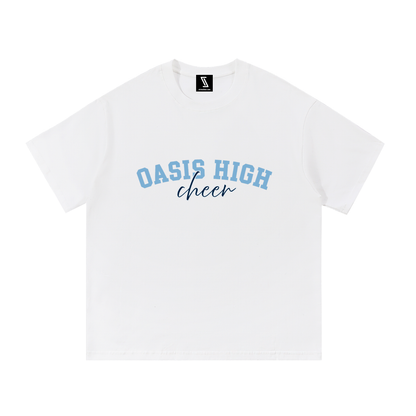 Cursive Oasis Essential Oversized Cotton T-Shirt