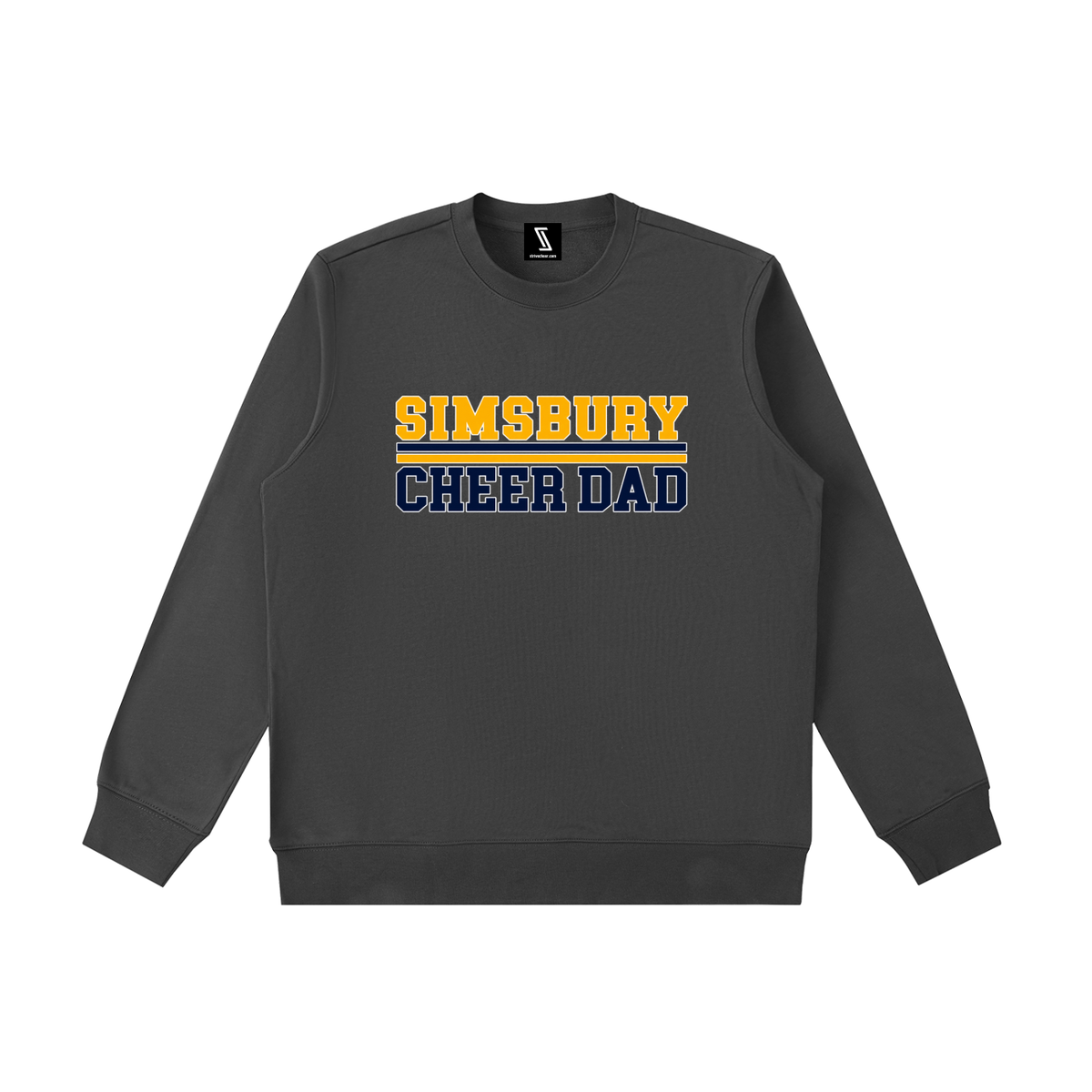 Dad Simsbury Essential Heavyweight Crewneck Sweatshirt