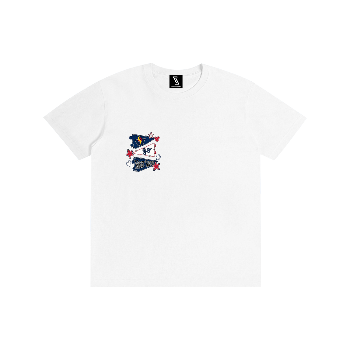 Lets Go West Shore Pure Cotton Unisex T-Shirt