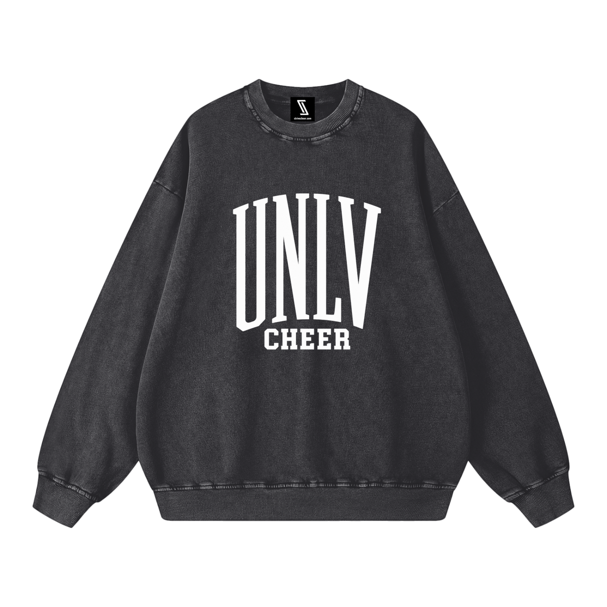 Basic 3 UNLV Snow Washed Oversized Sweatshirt
