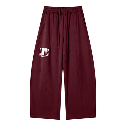 Heavyweight Wide Leg Panel Sweatpants