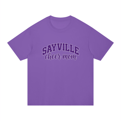 Cheer Mom Sayville Unisex Regular Fit Cotton T-Shirt