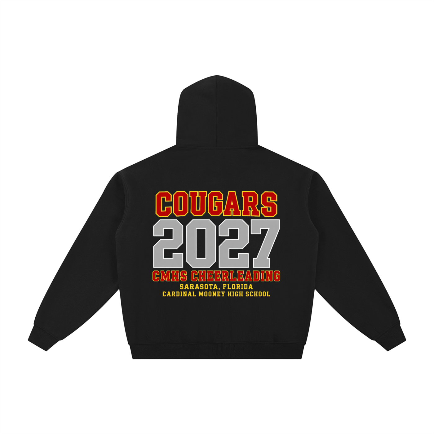 Year Cardinal Mooney Essential Fleece Zip-Through Hoodie