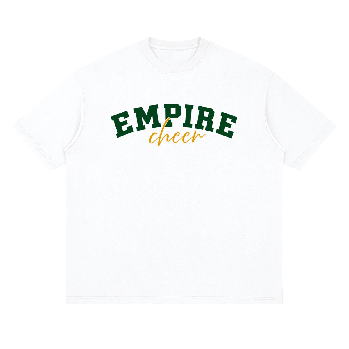 Cursive Empire Oversized Drop Shoulder T-Shirt